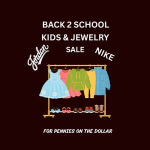 BACK 2 SCHOOL KIDS SALE